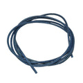 Lederband Rundschnur Rindleder 2mm blau gefärbt ca. 1m