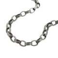 Armband 5mm Ankerkette Metall altsilberfarben 21cm