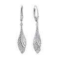 Ohrhänger 925 Silber glanz/diamantiert
