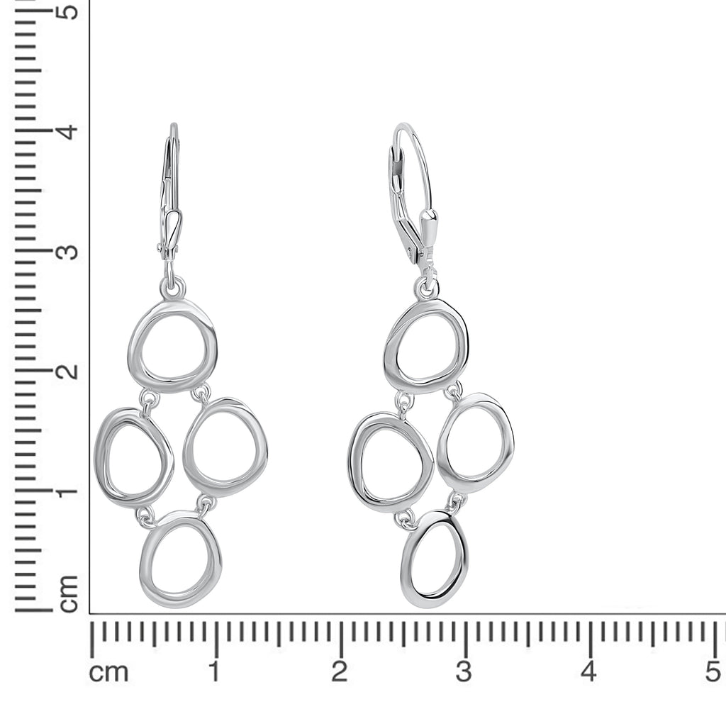 Ohrhänger 925 Silber beweglich