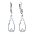 Ohrhänger 925 Silber Zirkonia