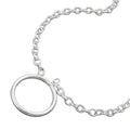 Kette 2,2 mm Ankerkette für Charmeinhänger Silber 925 38 cm