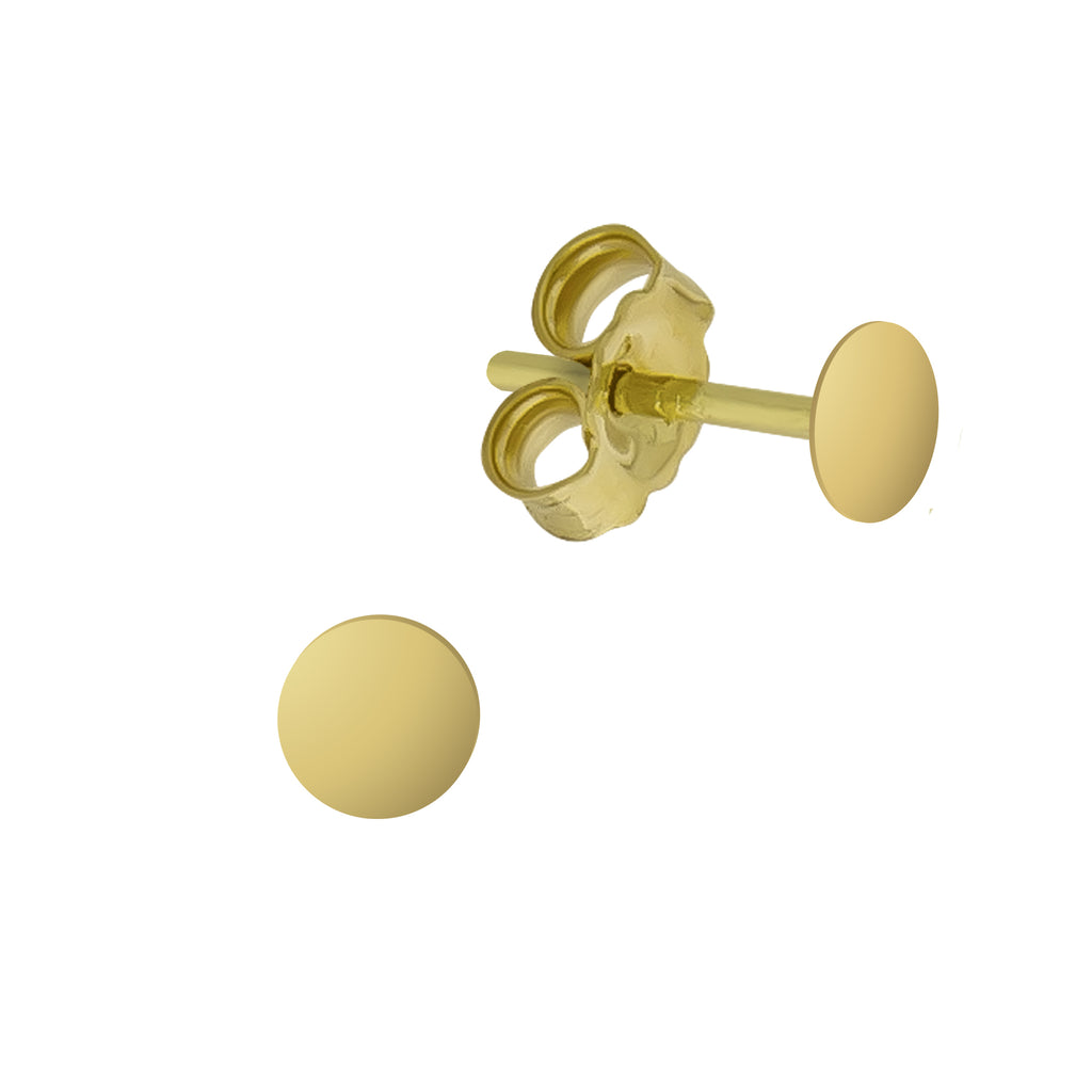 Ohrstecker 333 Gelbgold glanz