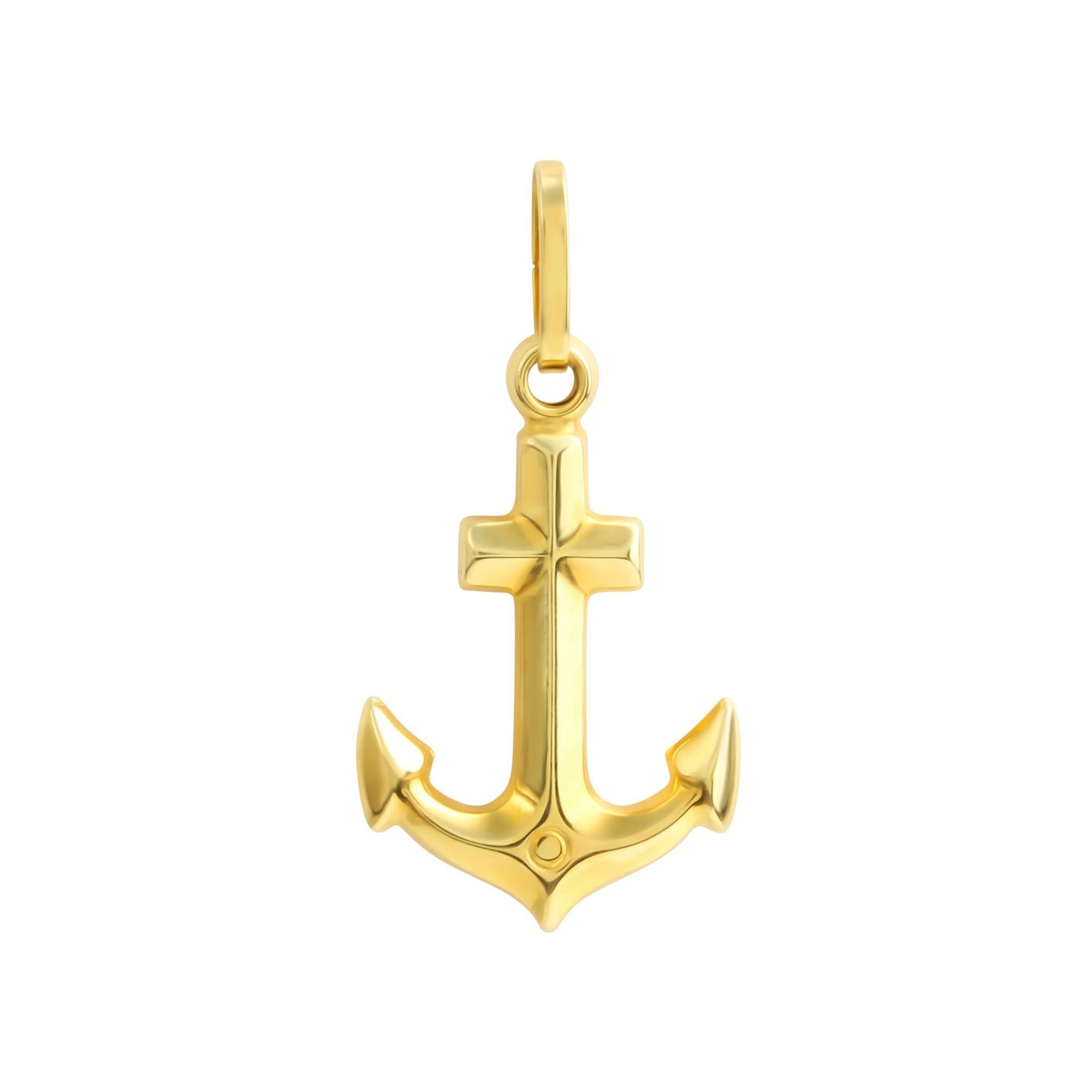 Anhänger 333 Gelbgold Motiv Anker