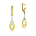 Ohrhänger 333 Gelbgold bicolor