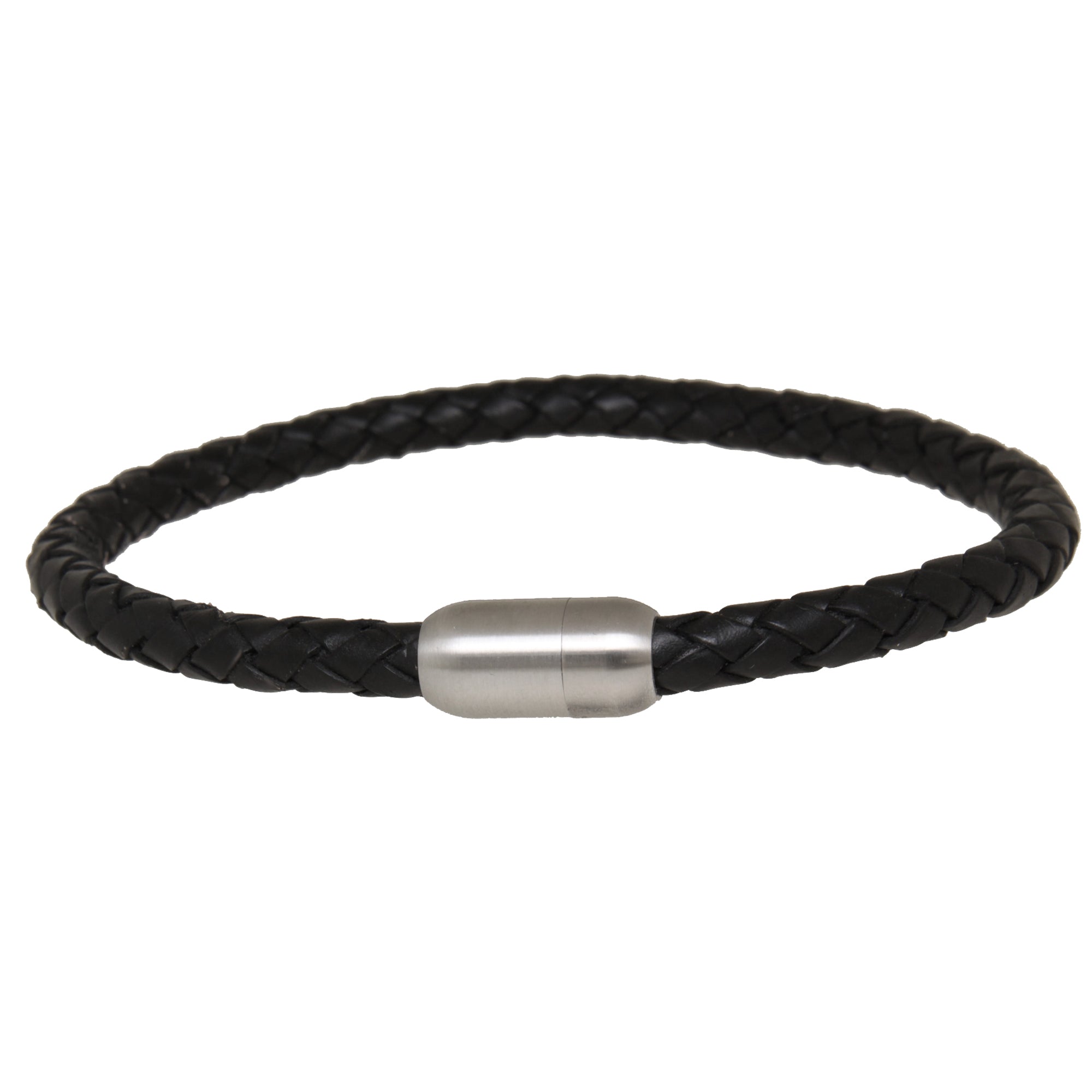 Armband Edelstahl Leder Gravur