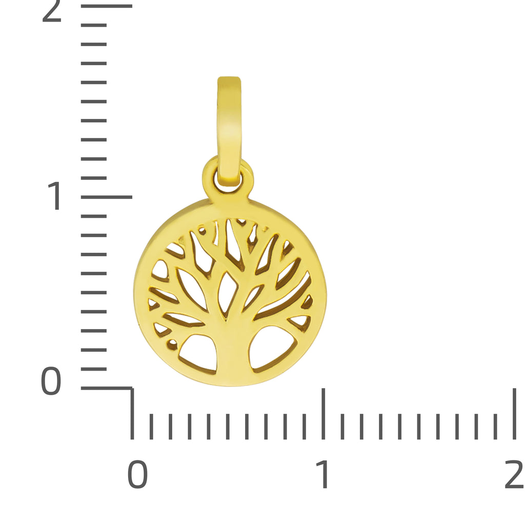 Anhänger 333 Gelbgold