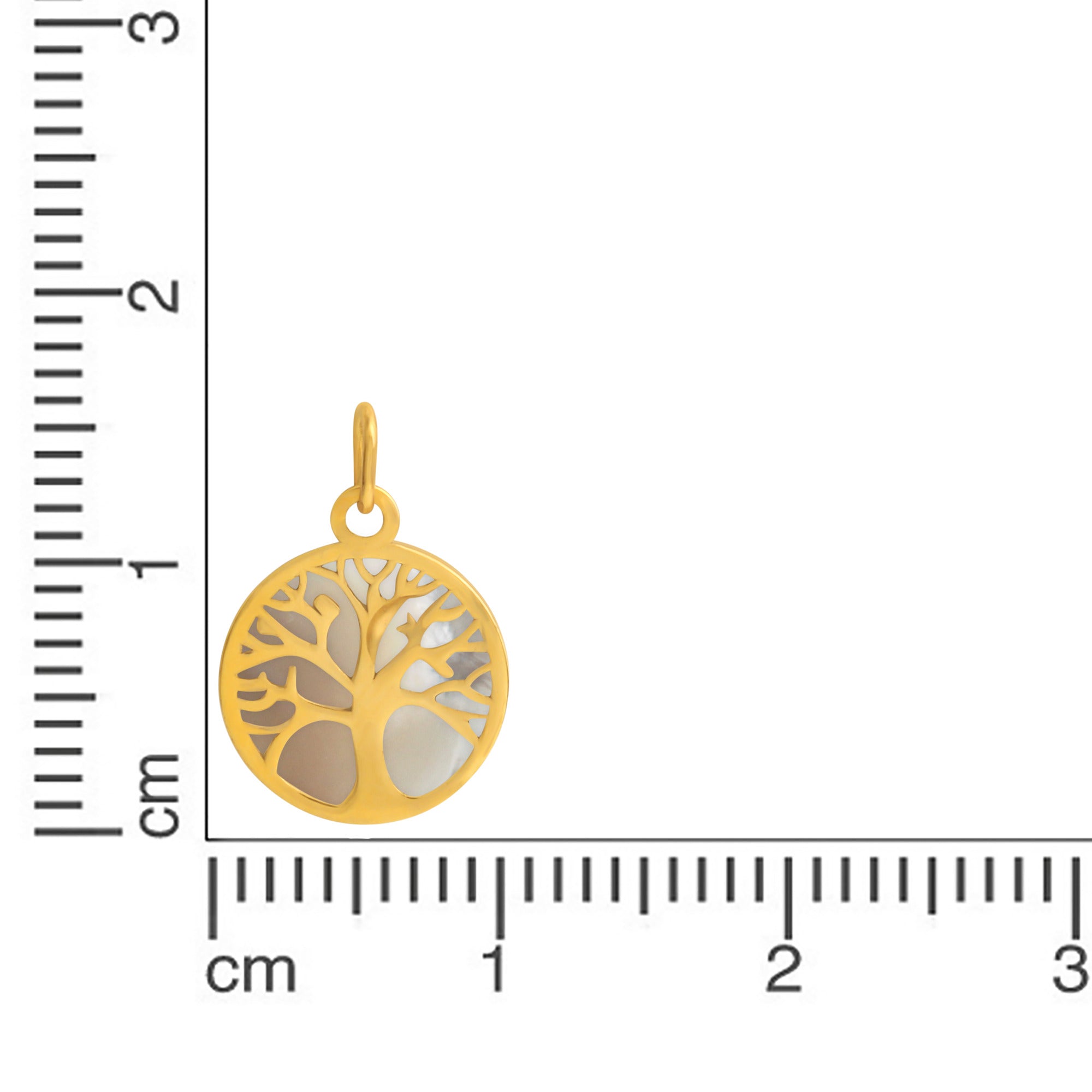 Anhänger 333 Gelbgold