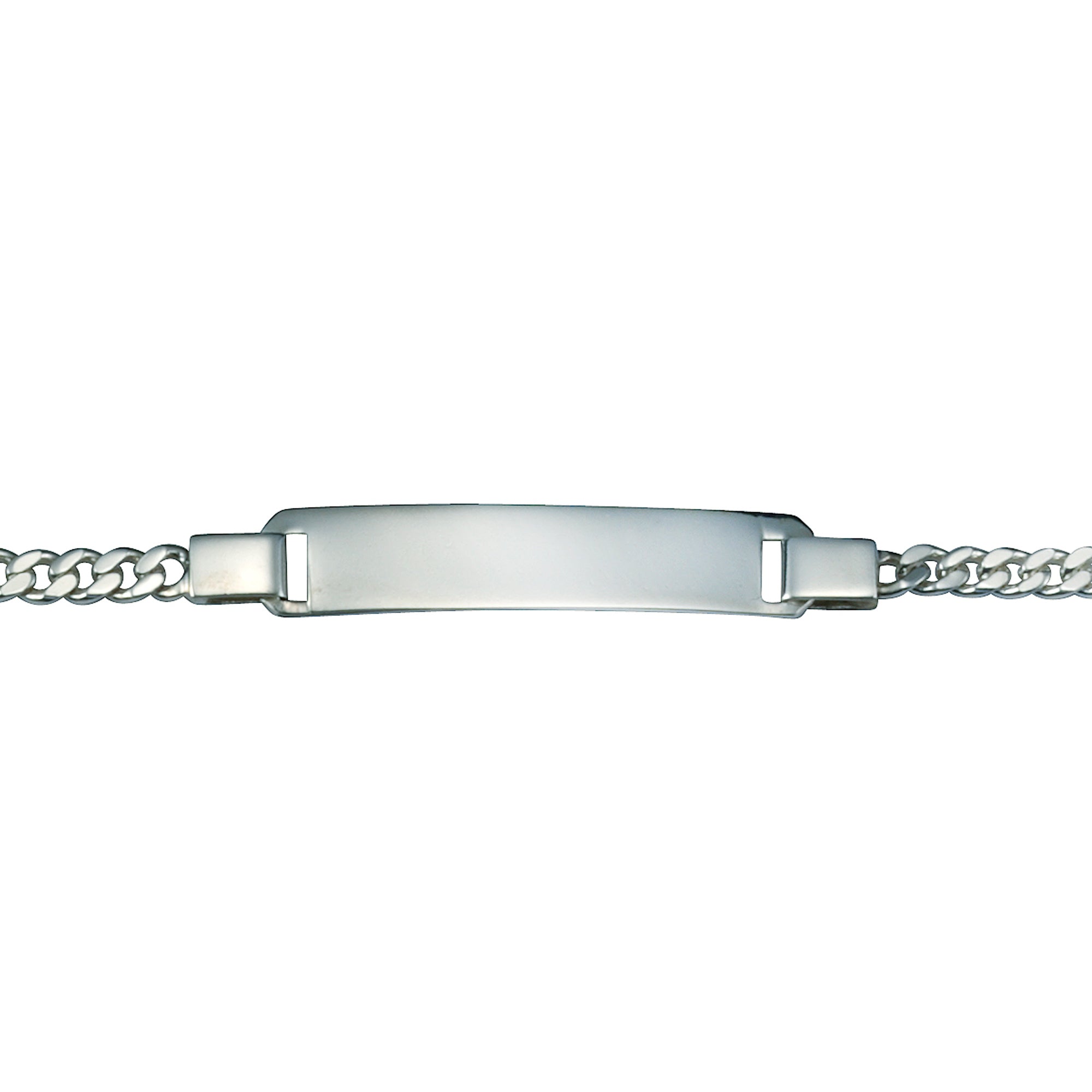 Armband 925 Sterling Silber glanz 12/14cm Gravur Namen 8 Buchstaben