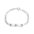 Armband 925 Sterling Silber glanz 14/16 cm Herz Gravur Namen 8 Buchstaben