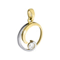 Anhänger 333 Gelbgold bicolor