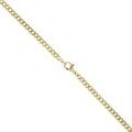 Collier 333 Gelbgold Panzerkette