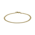 Armband 333 Gelbgold Panzerarmband