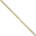 Collier 333 Gelbgold Panzerkette