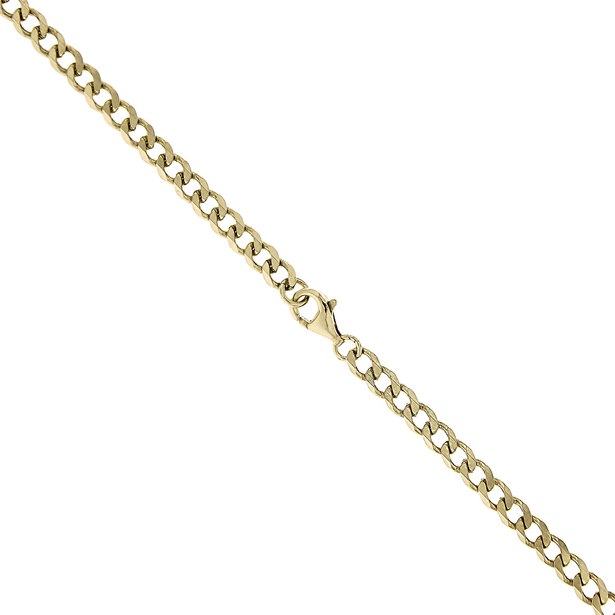 Collier 333 Gelbgold Panzerkette
