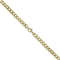 Collier 333 Gelbgold Panzerkette