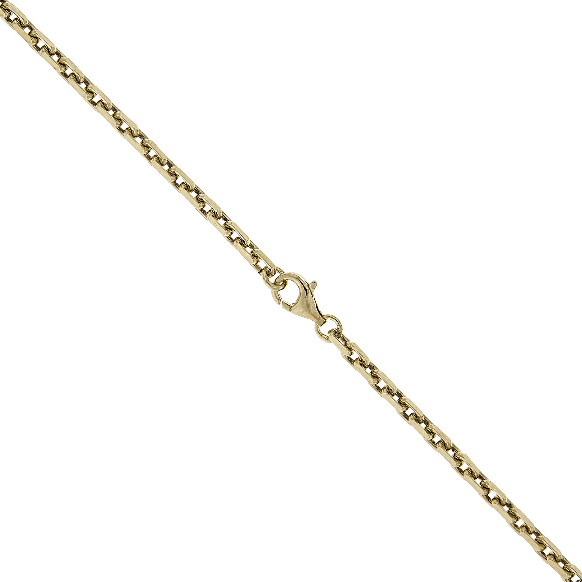 Collier 333 Gelbgold Ankerkette