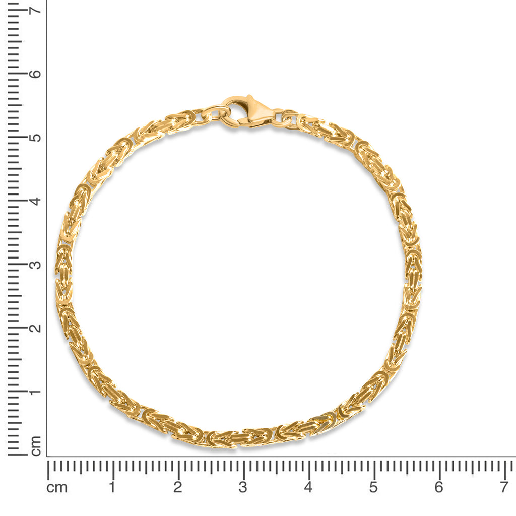 Armband 333 Gelbgold Königskette Armband