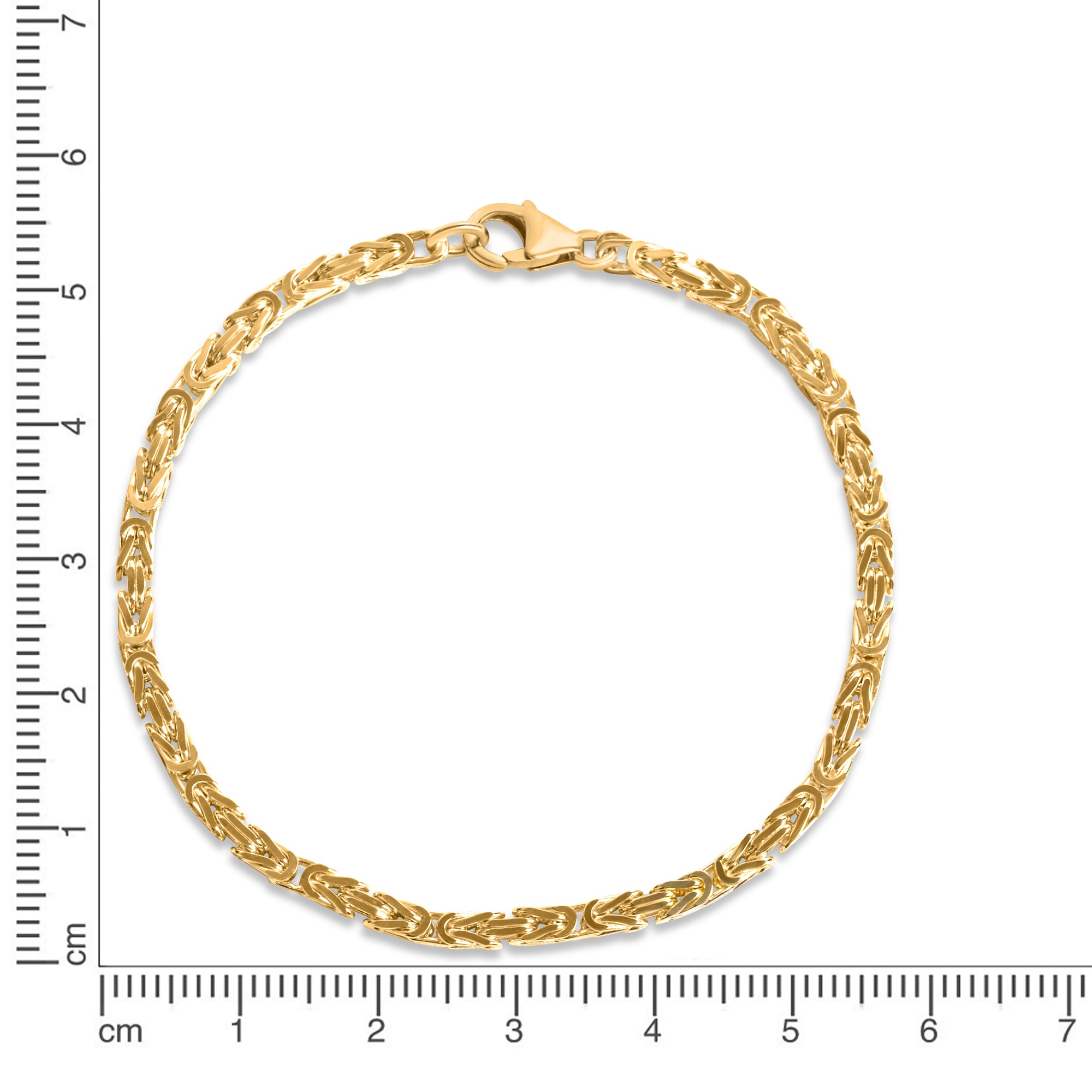 Armband 333 Gelbgold Königskette Armband