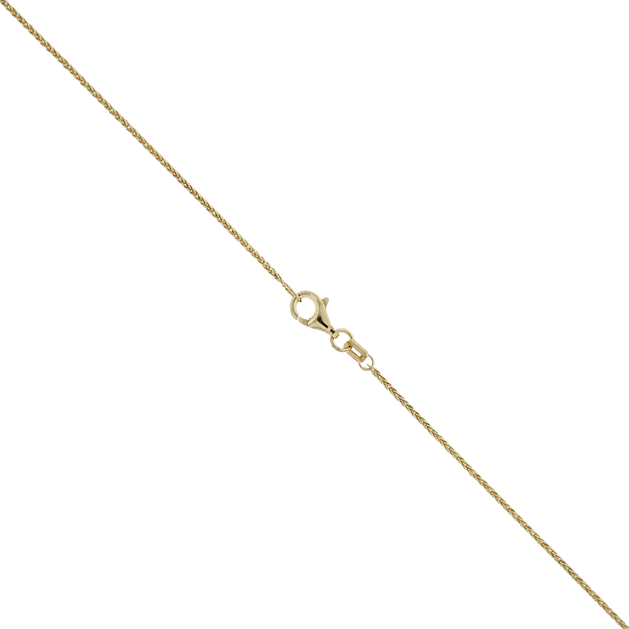 Collier 333 Gelbgold Zopfkette