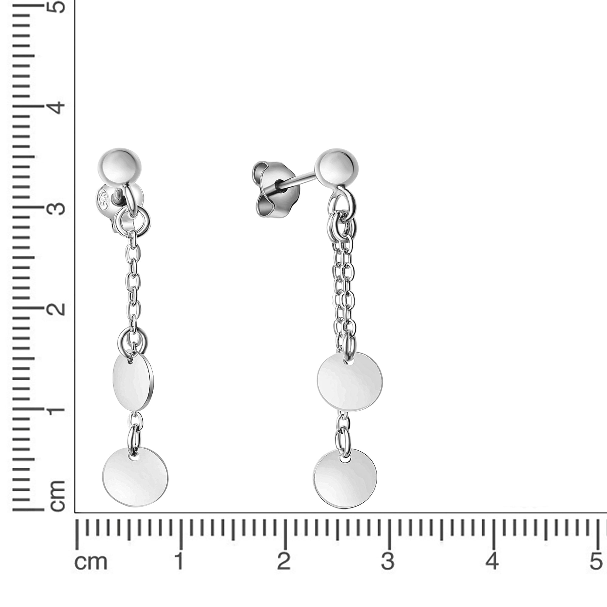 Ohrhänger 925-Sterling Silber rhodiniert