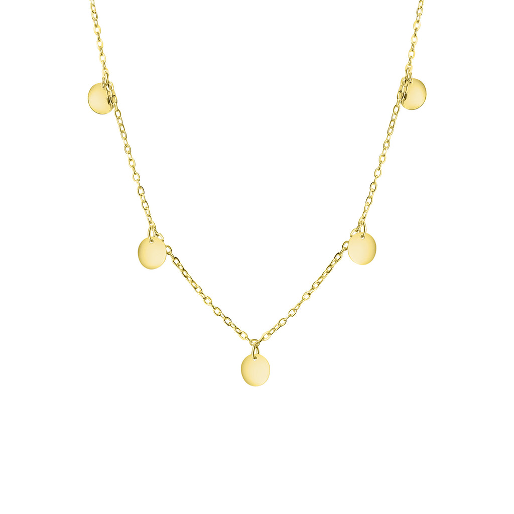 Collier 925-Sterling Silber vergoldet