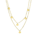 Collier 925-Sterling Silber vergoldet