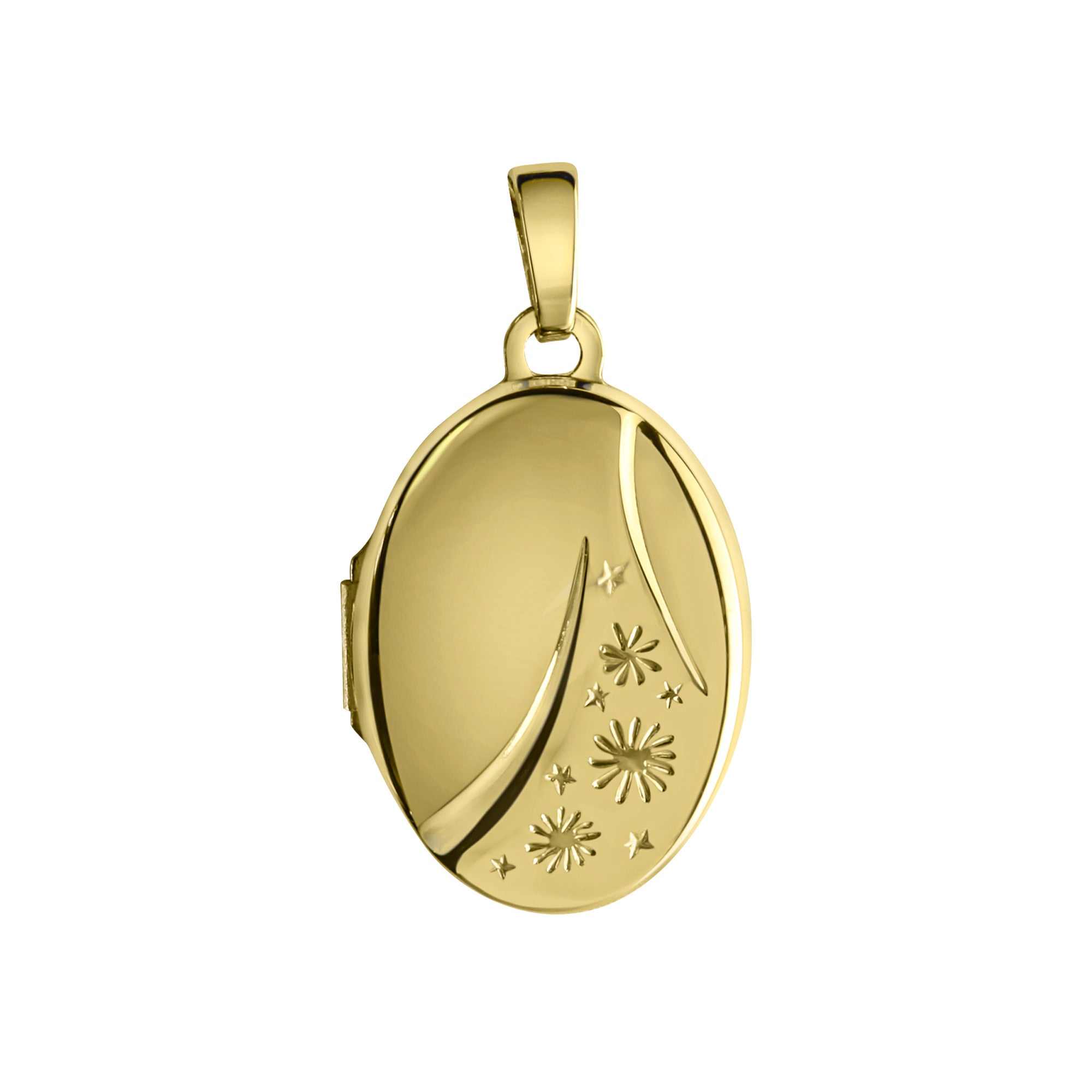 Anhänger 375 Gelbgold