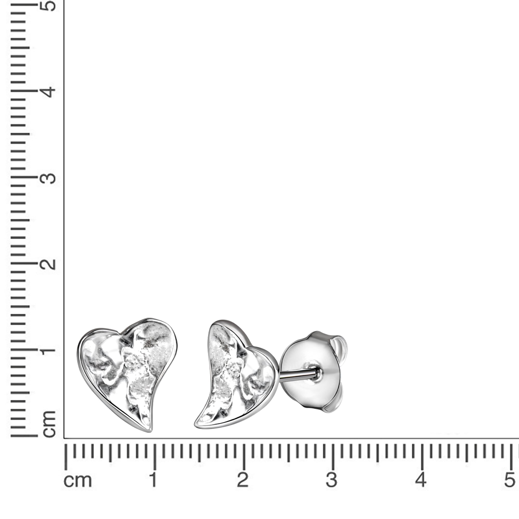 Ohrstecker 925-Sterling Silber rhodiniert