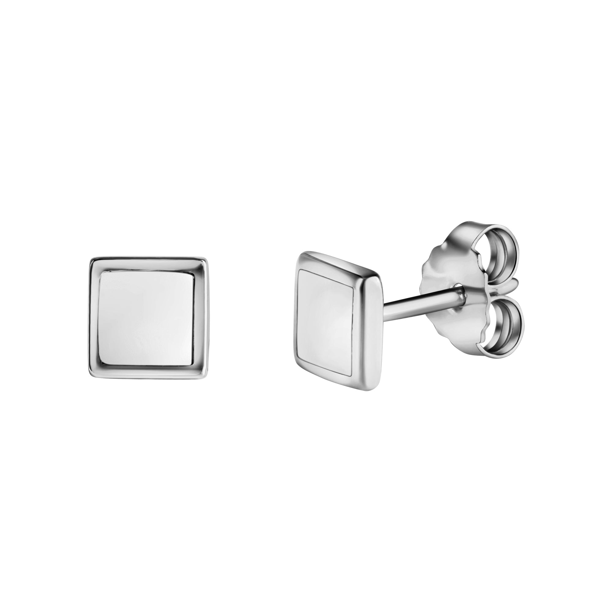 Ohrstecker 925-Sterling Silber rhodiniert