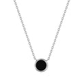 Collier 925-Sterling Silber rhodiniert