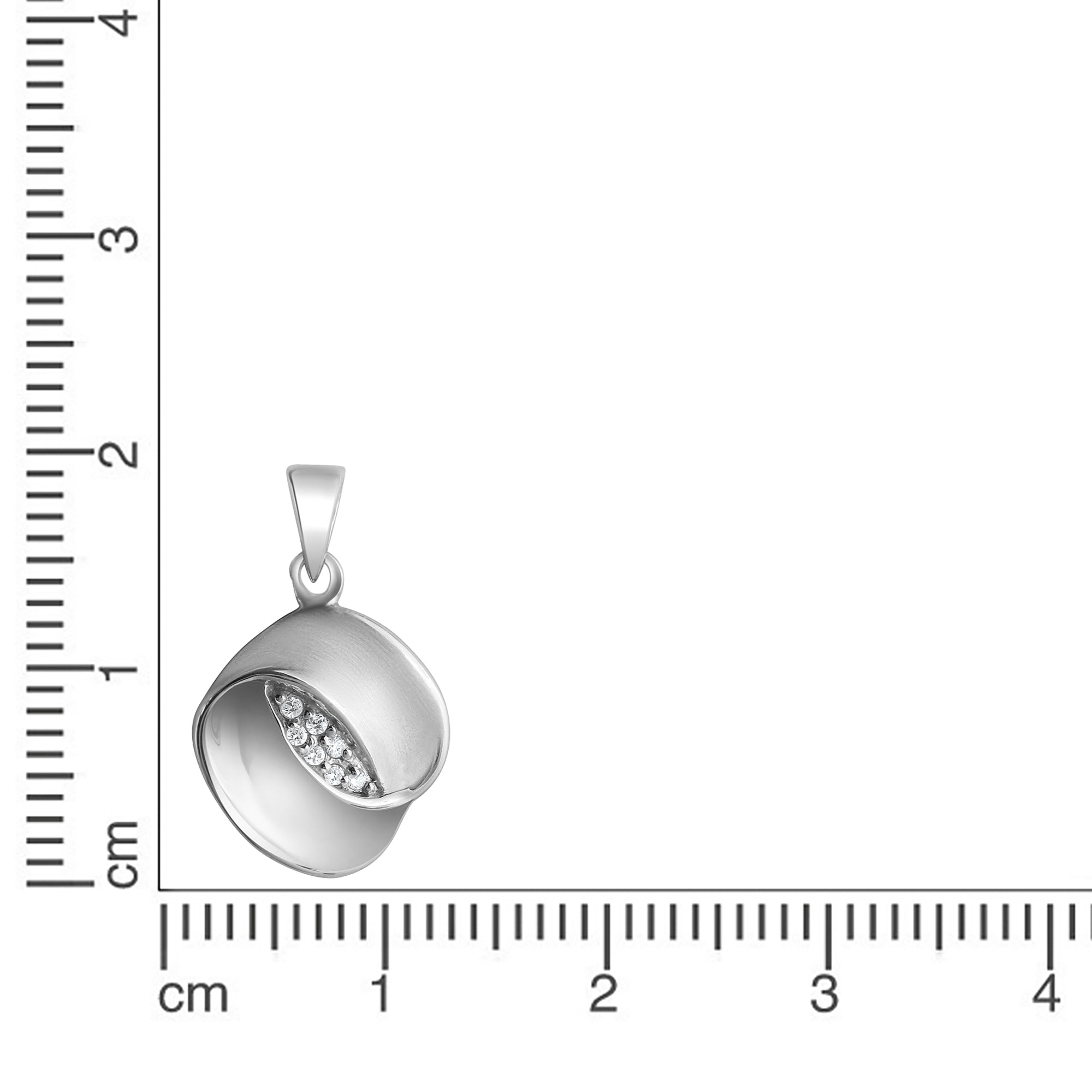 Anhänger 925-Sterling Silber rhodiniert
