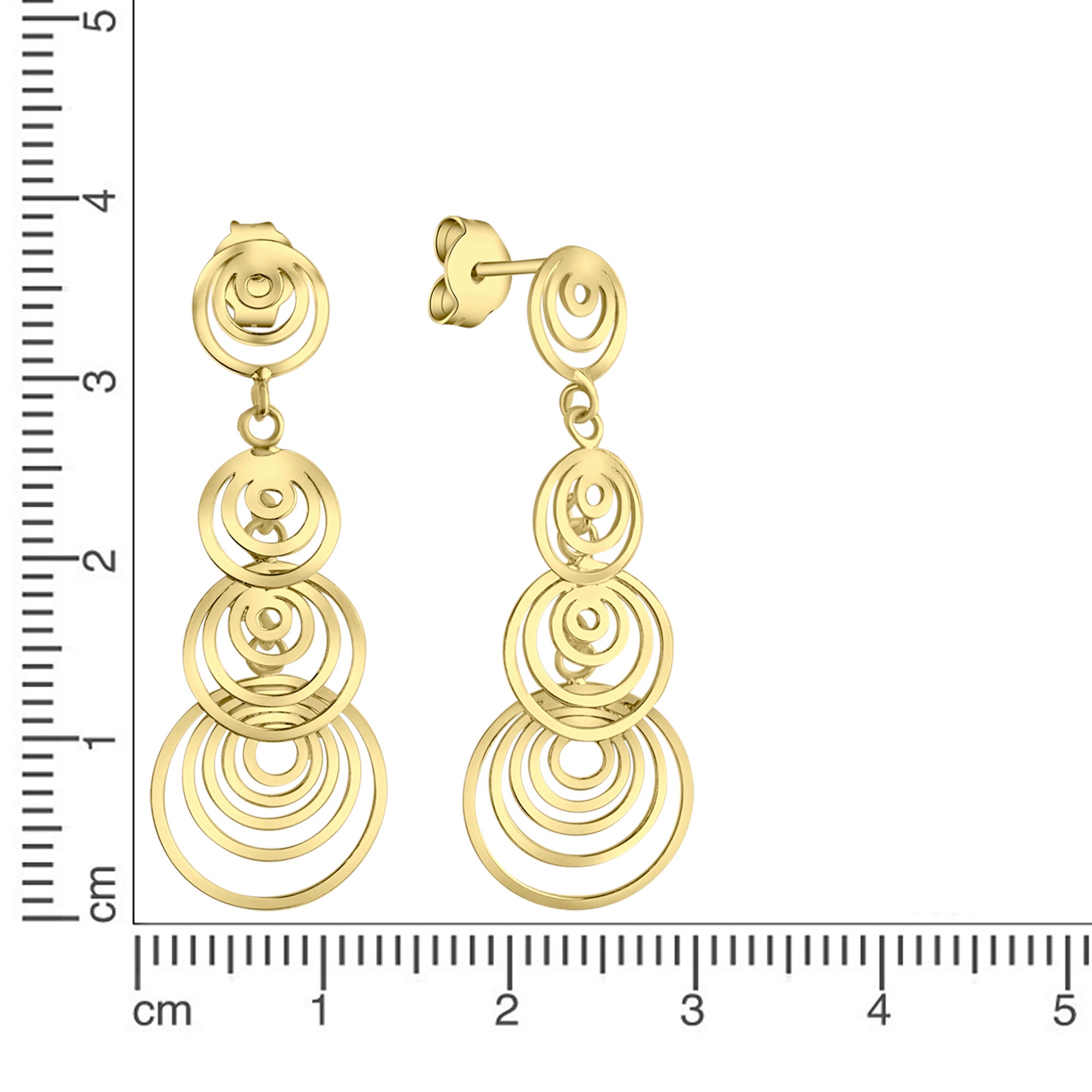 Ohrhänger 925-Sterling Silber vergoldet
