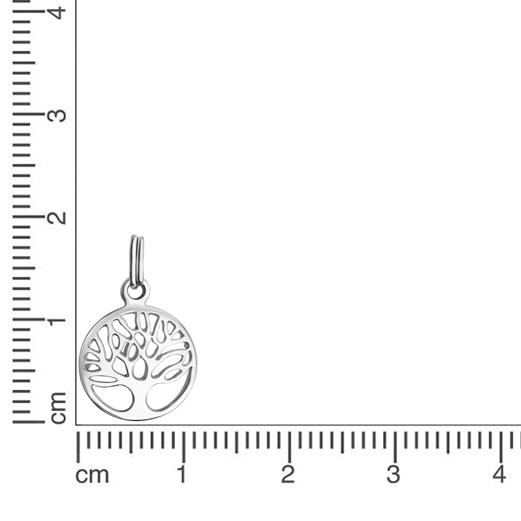 Anhänger mit Kette 925-Sterling Silber rhodiniert