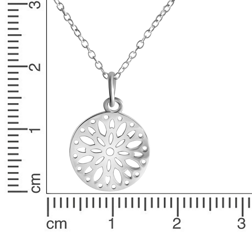 Anhänger mit Kette 925-Sterling Silber rhodiniert