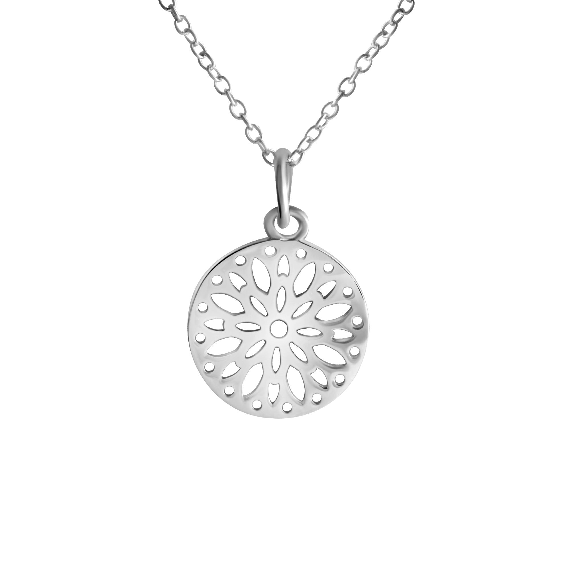 Anhänger mit Kette 925-Sterling Silber rhodiniert