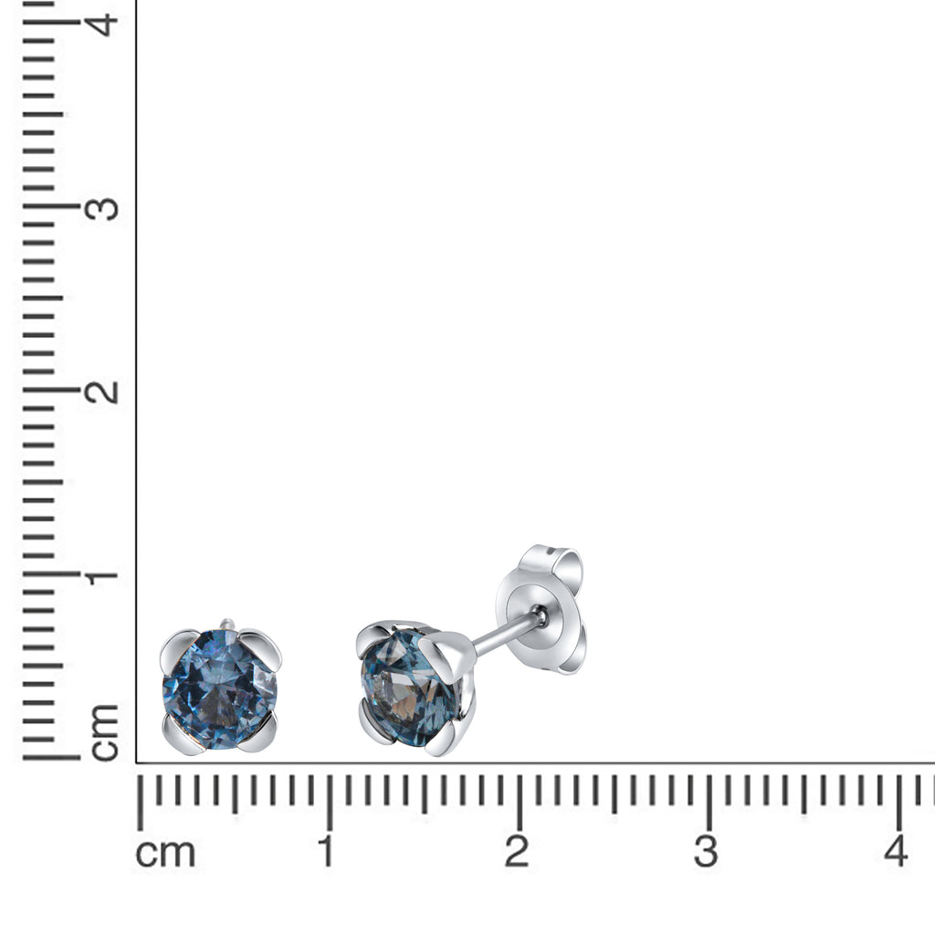 Ohrstecker 925/- Sterling Silber rhodiniert