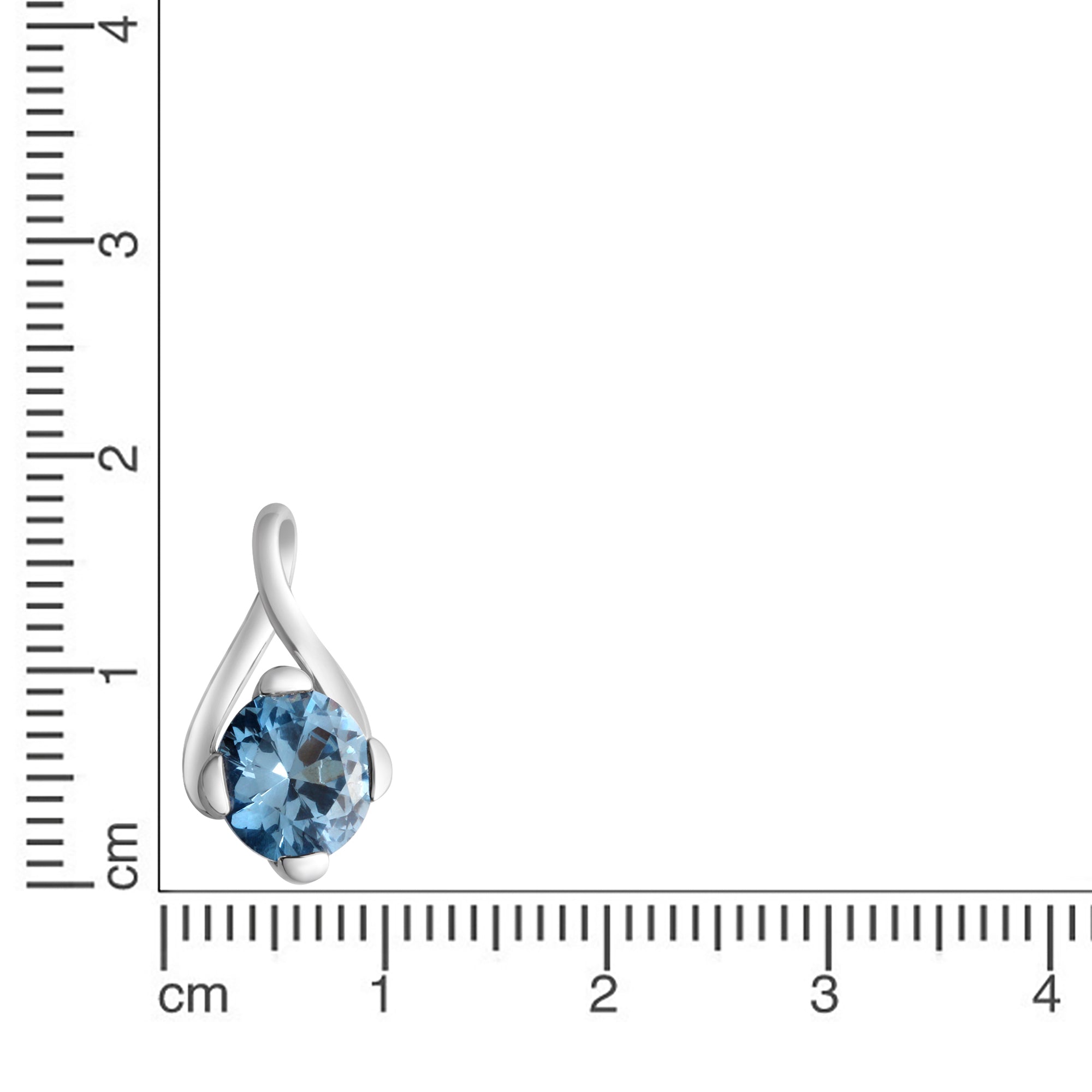 Anhänger 925-Sterling Silber rhodiniert