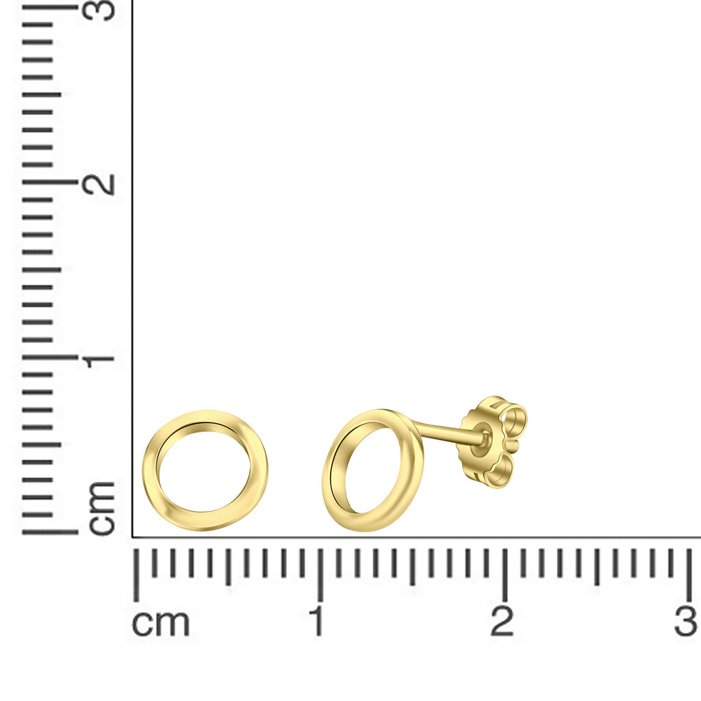Ohrstecker 925-Sterling Silber vergoldet