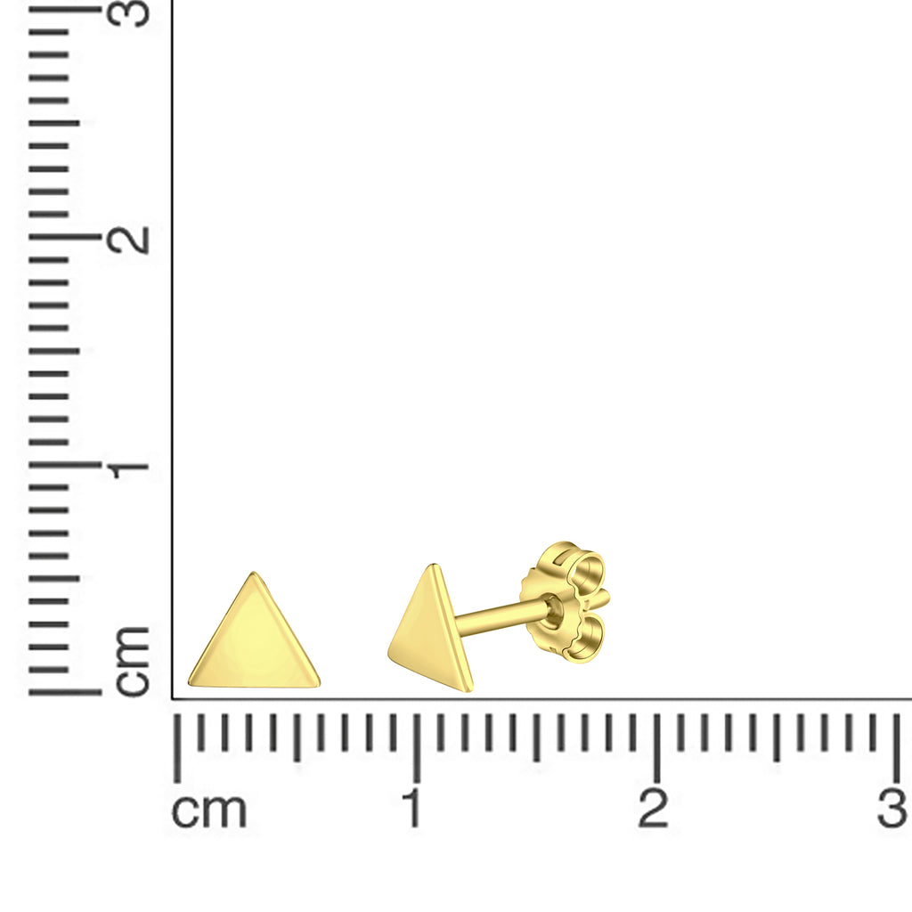 Ohrstecker 925-Sterling Silber vergoldet