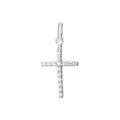 Anhänger 925-Sterling Silber rhodiniert Zirkonia