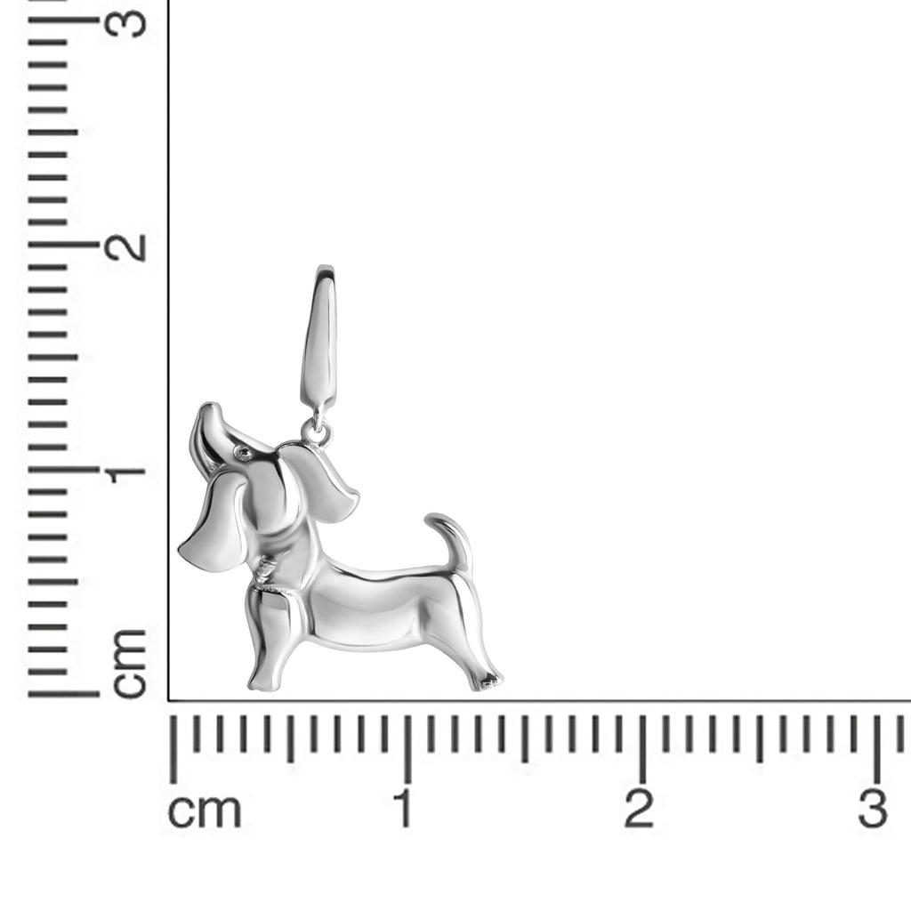 Anhänger 925-Sterling Silber rhodiniert