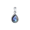 Anhänger 925-Sterling Silber rhodiniert Abalone