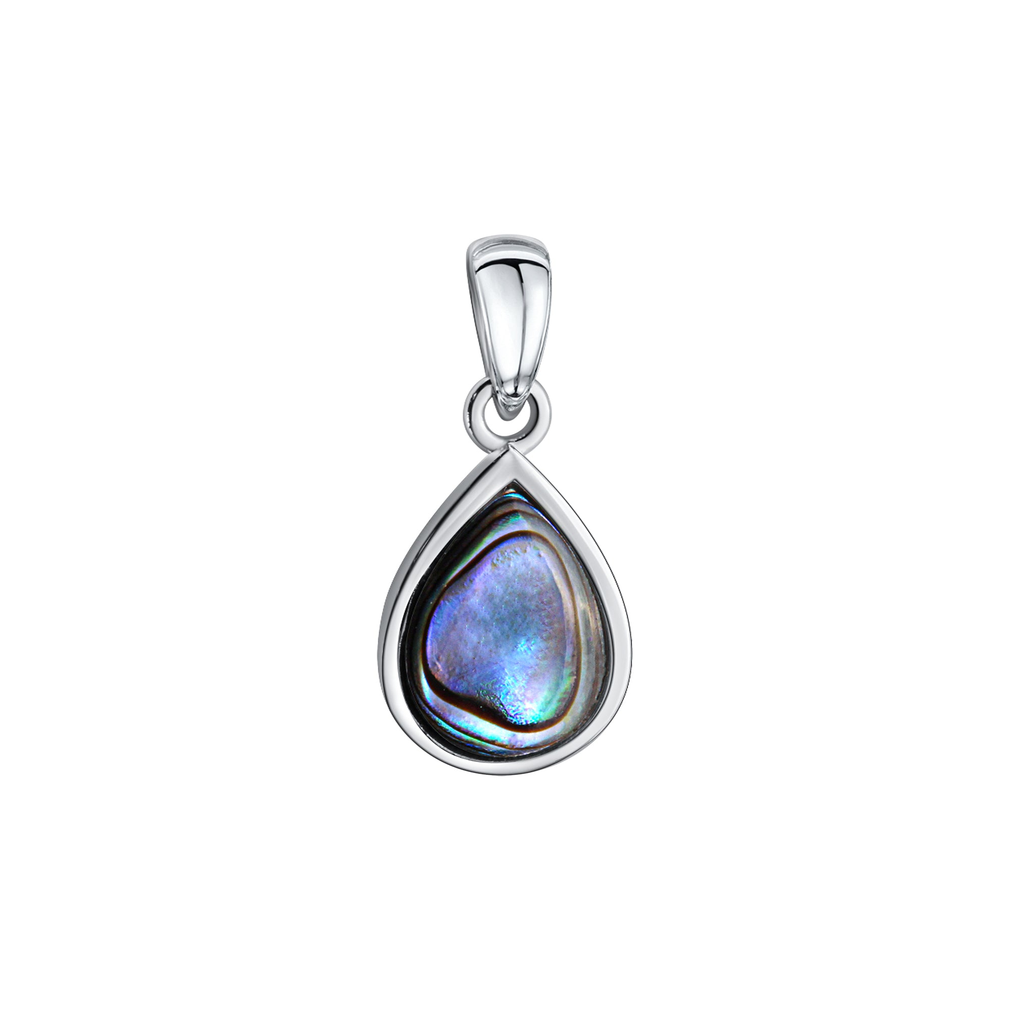 Anhänger 925-Sterling Silber rhodiniert Abalone
