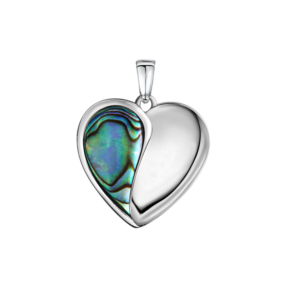 Anhänger 925-Sterling Silber rhodiniert Abalone