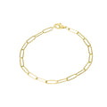 Armband 925/- Sterlingsilber Gliederarmband glanz weiß 21 cm