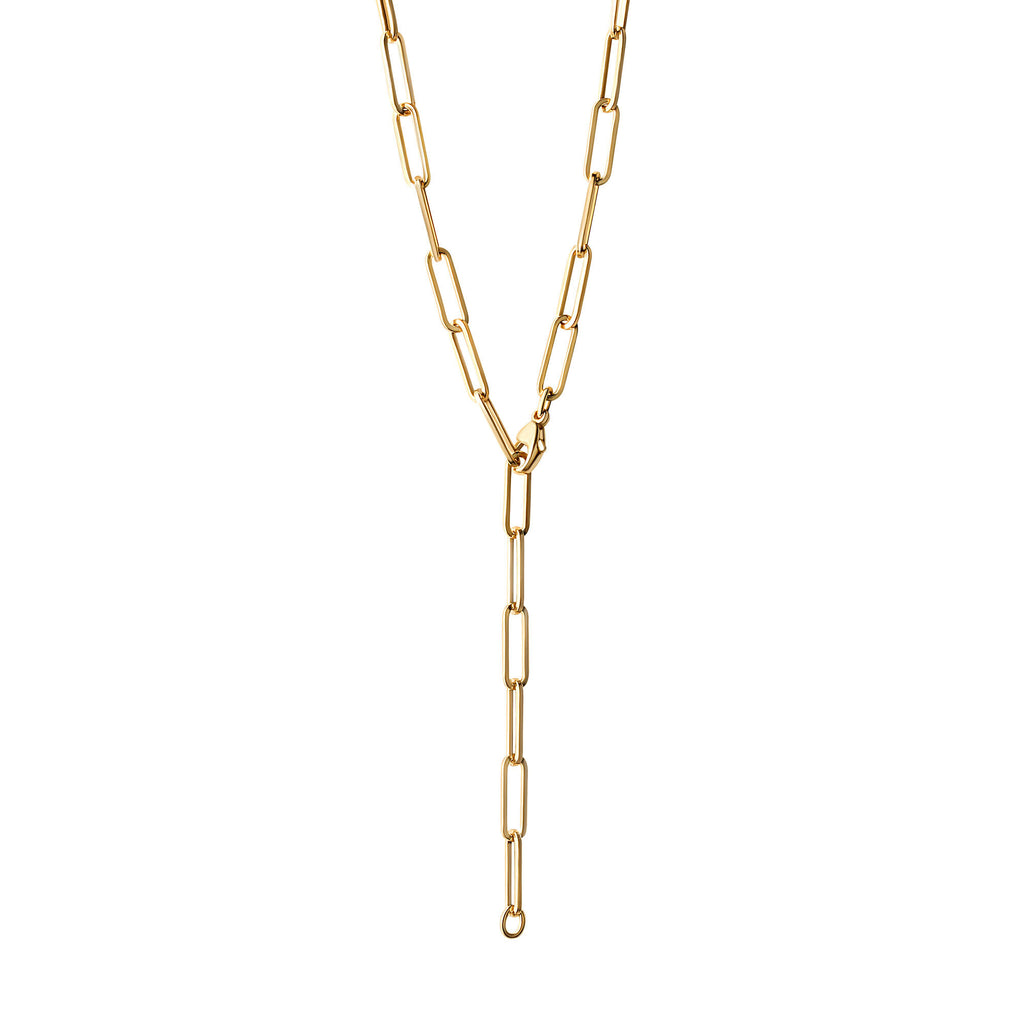 Collier 925/- Sterling Silber vergoldet Gliederkette 55 cm