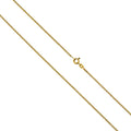 Kette 585/- Gelbgold glanz 50 cm