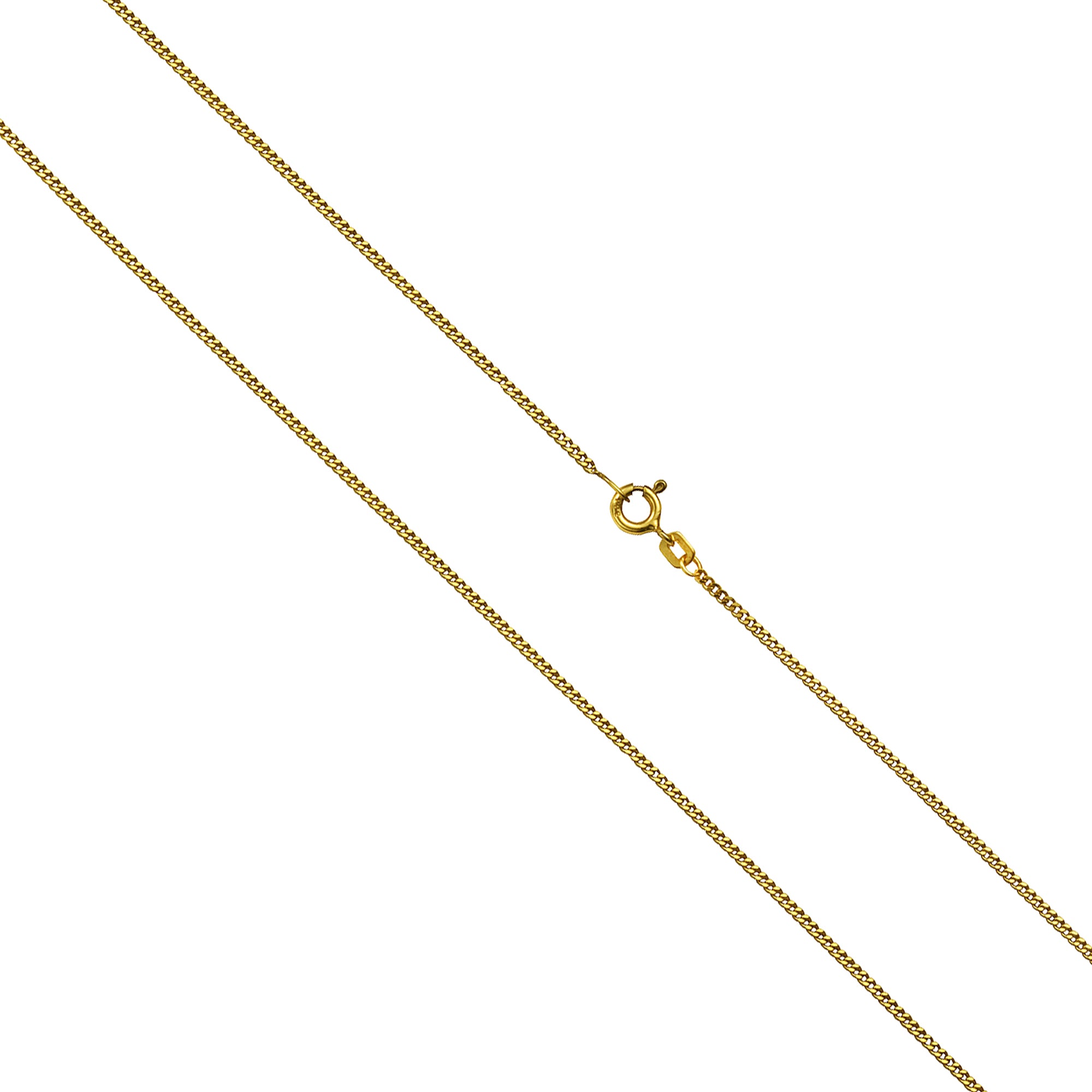 Kette 585/- Gelbgold glanz 50 cm