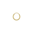 Creolen 585/- Gelbgold glanz 13mm